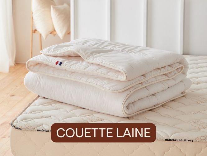 couette en laine matelas nostress